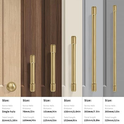 10 Pack 3 Inch Champagne Bronze Cabinet Pulls Gold Drawer Pulls Kitchen Cabinet Hardware Champagne Brass Kitchen Handles for Cabinets Cupboard Handles Drawer Handles - color: Champagne Bronze, size: 3"(76mm) hole center