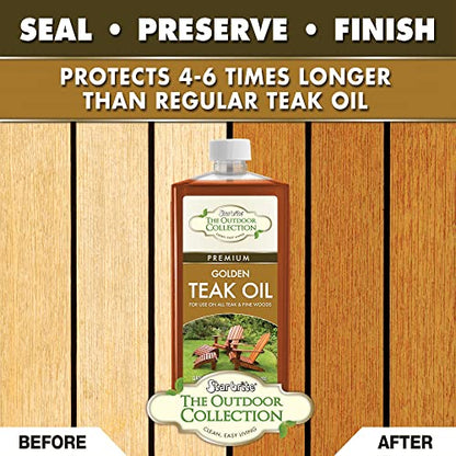 STAR BRITE Outdoor Collection Teak Oil, Premium Golden - style: 16 OZ Teak Oil