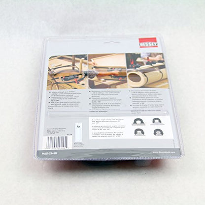 BESSEY VAS-23+2K, 23 ft Variable Angle Strap Clamp with 4 Clips - size: 23'
