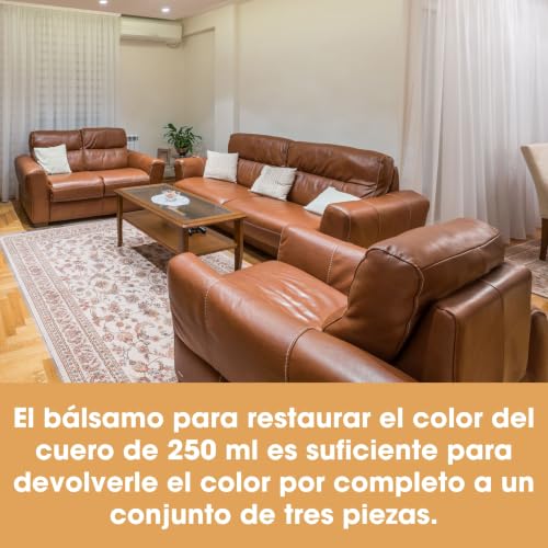 Furniture Clinic Leather Easy Restoration Kit, Dark Brown, 4 Piece - color: Dark Brown, size: Easy Kit