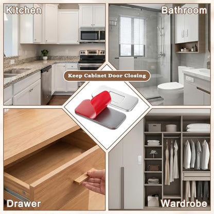 6 Pack Cabinet Magnetic Catch, Ultra Thin Door Catch