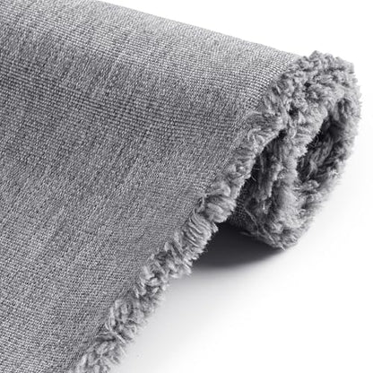 600D Outdoor Upholstery Fabric 58” W Waterproof Canvas Fabric by The Yard - color: Light Grey, size: 3 yard pre cut