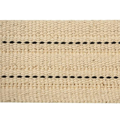Cotton Strapping for Use As Soft Tie Down Strapping for Cotton Webbing Straps - 2 Inch Wide by 100 Foot Long Roll, Case of 12 Rolls - size: 2 inches x 1200 inches