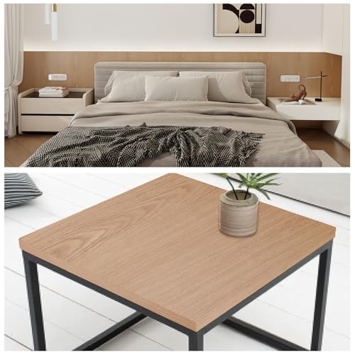 Wood Grain Contact Paper Peel and Stick Wallpaper Self Adhesive Wall Paper for Furniture Countertop Drawer Shelf Liner Cabinet Waterproof Easy to Clean 17.7" X 196" - color: Teak, size: 17.7"W x 196"L
