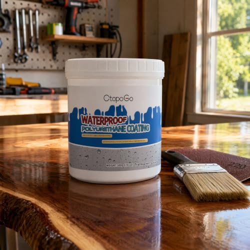 Water-Based Polyurethane Gloss Finish 10 oz - size: 10 oz