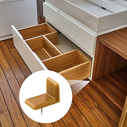 Maitys 30 Pieces Plastic Drawer Glides and Slides