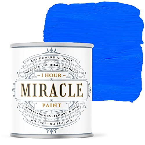 AMY HOWARD AT HOME - One Hour Miracle Paint - Water-Based Enamel Paint - Scrubbable Eggshell Finish Furniture Paint - All In One Paint - No Stripping, Sanding, or Priming - 32 OZ - American Dream - color: American Dream