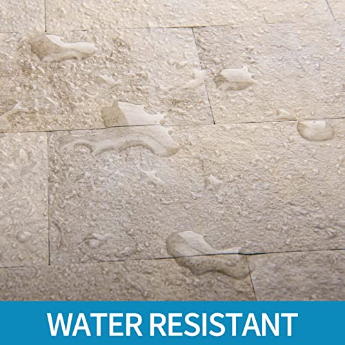 Art3d Peel and Stick Backsplash, Stick on Wall Tile, 10-Pack, Stone Beige - color: Stone Beige 10pcs