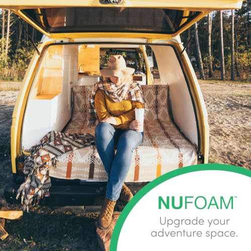 Fairfield NuFoam Pad, Densified Polyester Batting Foam, Durable Foam Pad, Ideal Craft Foam for Chair Cushions, Deck Furniture, Camping, Futons, and More, 24" x 8 Yards x 1"