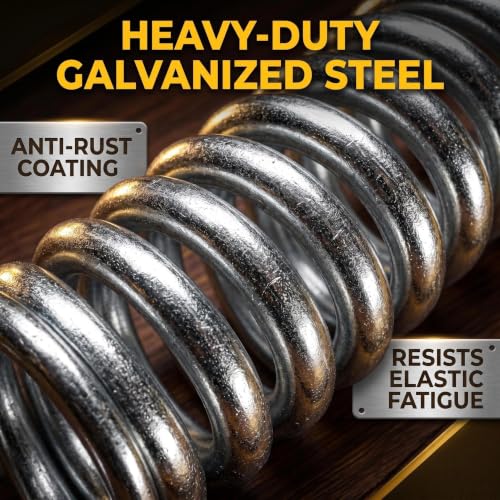 2 Pack 4-1/2 Inches Recliner Springs, Stainless Steel Tension Springs - size: 4-1/2 Inch