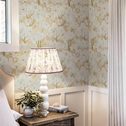 JiffDiff Tree Wallpaper Peel and Stick Jungle Wall Paper Forest Mural Stick on Wallpaper Modern Waterproof Self Adhesive Contact Paper (17.3" x 120" Brown) - color: Brown, size: 17.3" x 120"