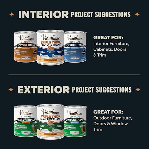 Varathane Triple Thick Semi-Gloss Spar Urethane - style: Semi-Gloss