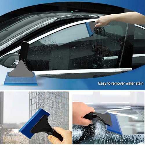 18PCS Car Window Tint Kits, Automotive Glass Protective Film Tinting Tool with Squeegee Cutting Knife, Vehicle Window Vinyl Wrapping Installation Tint Set, Universal Fit - size: 18PCS