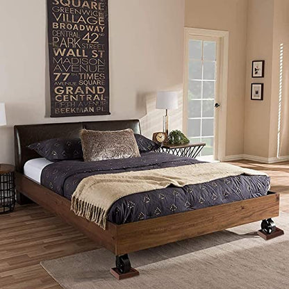 Non Slip Furniture Pads for Hardwood Floors -Yelanon 8Pcs 2” Coasters Cups - color: 8pcs2"square Brown Star