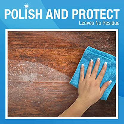 MiracleWipes for Wood Surfaces, Remove Dirt and Grime Buildup, Clean, Protect, and Polish Cabinets, Furniture, and Wood Floors, Great for Kitchen and Bathroom Cleaning Support - 30 Count - size: 30 Count (Pack of 1)
