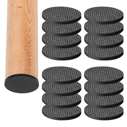 CHUNZEXI 16 Pack 2 Inch Non Slip Furniture Pads, Round Self Adhesive Rubber - size: 2 inch 16 Round