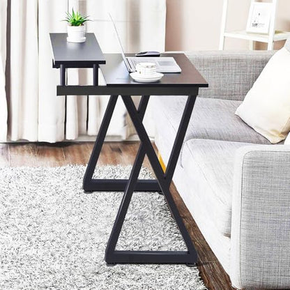 Taelakeni 36 Inch Metal Bar Table Legs, Heavy Duty Dinning Table Leg with Adjustment Feet Pads, Set of 2, Double Triangle - color: Double Triangle, size: 36 IN