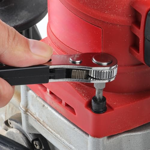 11 in 1 Right Angle Ratcheting Screwdriver Magnetic Low Profile 36 Tooth