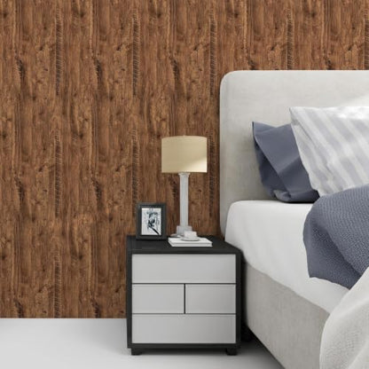 CAX Rustic Oak Contact Paper Wood Peel and Stick Wallpaper Kitchen Counter - color: Rustic Oak, size: 17.3" x 472"