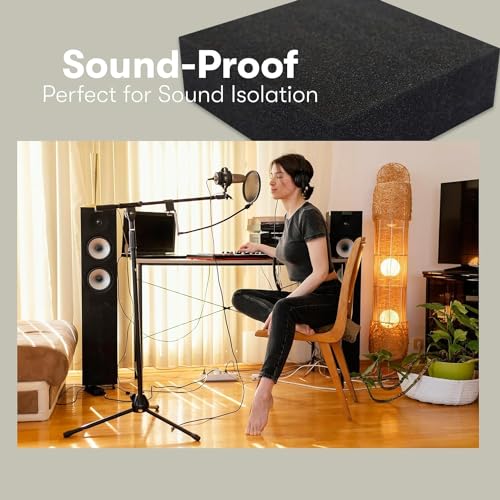 FoamTouch 4" Thick x 24" Wide x 84" Long Charcoal High Density Foam, Ideal for Foam Padding, Seat Replacement, Chair Cushion Replacement, Wheelchair Seat Cushion and More - size: 4" x 24" x 84"