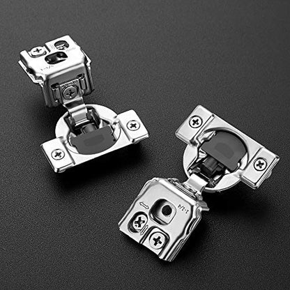Soft Close Hinges for Kitchen Cabinet Hinges, 1-1/4 Inch Overlay, 60 Pack - size: 1-1/4 inch Overlay