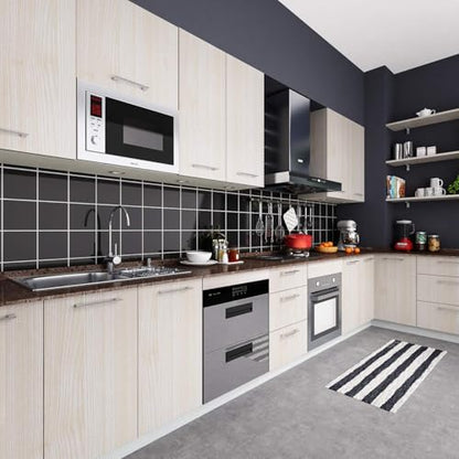 Livelynine 15.8x394 Natural Wood Contact Paper for Countertops Kitchen Wallpaper Light Wood Grain Vinyl Countertop Wrap Table Sticker Cover Peel and Stick Counter Top Covers Desk Cabinet Covering - size: 15.8" x 394"