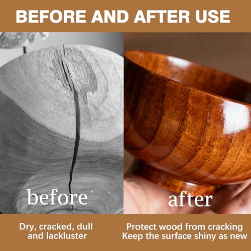 4.3 oz. Premium Original Wood Finish, Linseed Oil & Beeswax Blend, Linseed Oil for Wood Non-Toxic, Long-Lasting Protective Finish for All Woodwork Projects, Ideal for Use - size: 130ml