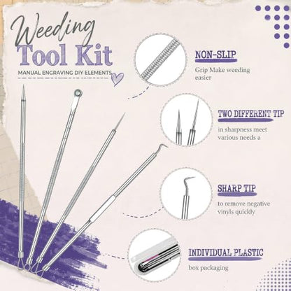 24 Pcs Craft Knife Pen Set, 6 Craft Knives with 12 Refills, Purple - color: Purple