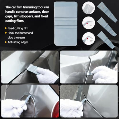 Pro 67pcs Bubble-Free Vinyl Wrap Tool Kit Beginner-Friendly Car Wrap Kit