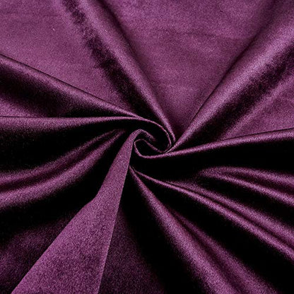 Royal Velvet Plum, Fabric by the Yard