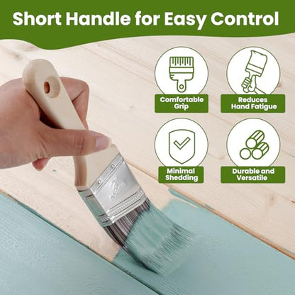 Paint Roller Kit with Extension Pole, 9 Inch Paint Roller Set