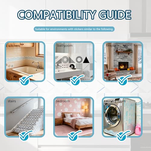 36 Pcs Brick Wall Texture Patten Tile Sticker Wall Tile Stickers Waterproof Self Adhesive Stick on Decals for Kitchen Bathroom Wall Art 4×4 Inch - color: Brick Wall Texture