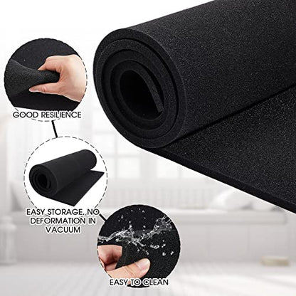 Amylove 1 Pack Upholstery Foam Sheet, 1/2" X 24" X 72", Black - color: Black, size: 1/2" X 24" X 72"