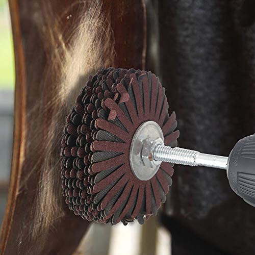 Rocaris 7 Pack Abrasive Cloth Flap Wheel 80/120/150/180/240/320/400 Grit