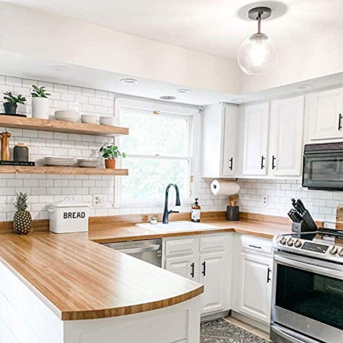 STICKGOO 10-Sheet Peel and Stick Subway Tile, Stick on Tiles Backsplash for Kitchen & Bathroom in White (Thicker Design) - color: White