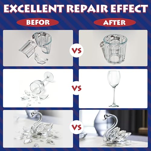 Glass Glue Liquid, Super Glue for Glass Repair 40g - style: Glass Glue