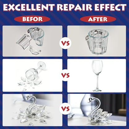 Glass Glue Liquid, Super Glue for Glass Repair 40g - style: Glass Glue