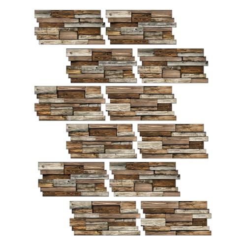 24Pcs Peel and Stick Backsplash Wall Tile Stickers, 9.68x4.72 inch - color: Hzw-xy-htp-110