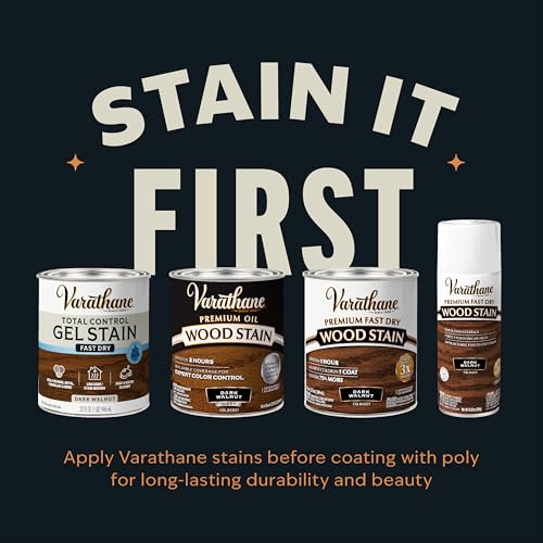 Varathane Water-Based Ultimate Gloss Polyurethane - color: Gloss, size: Half Pint (Pack of 1)
