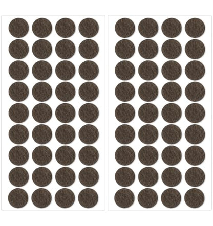 72 Pcs Felt Chair Pads, 1/2 Inch Felt Pads for Chair Legs