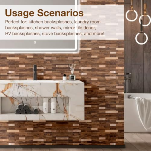 Peel and Stick Backsplash Tile Waterproof Removable PVC Wall Sticker 3D Faux Stone Marble Brick White Accent Panels (White Marble - Metal Gold, 40 Tiles - 18 sq. ft. (1.68 m²)) - color: White Marble - Metal Gold, size: 40 Tiles - 18 sq. ft. (1.68 m²)