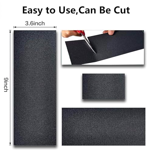 Sand Paper Kit 100 PCS 80 to 5000 Grit 9x3.6 Inch Sandpaper Sheets