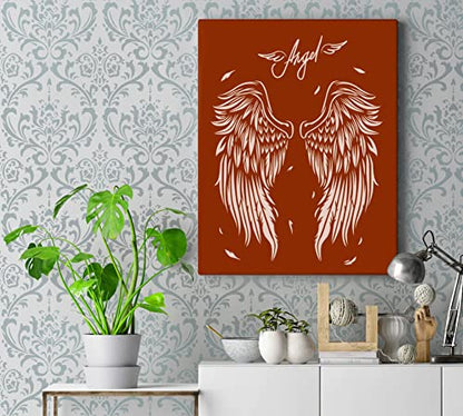 GSS Designs Damask Wall Stencil for Painting 16x21Inch Wall Stencil DIY Home Decor Stencils Paint Stencil for Walls Furniture Floors Fabric Crafts - style: Damask 16''x21''