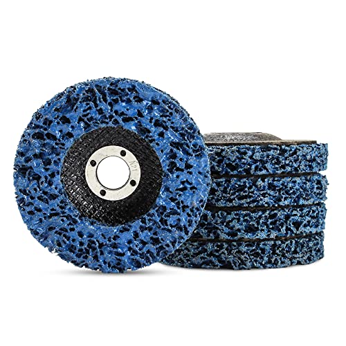BHA 4" x5/8" Easy Strip Discs for Paint & Rust Removal - 5 Pack - style: 4” x 5/8”