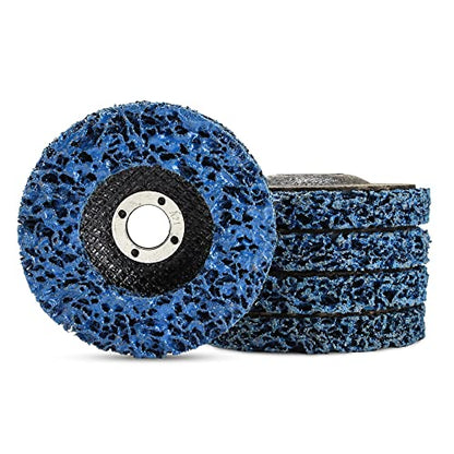 BHA 4" x5/8" Easy Strip Discs for Paint & Rust Removal - 5 Pack - style: 4” x 5/8”