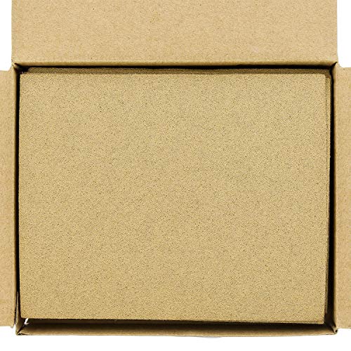 Dura-Gold Premium 1/4 Sheet Gold Sandpaper Sheets, 80 Grit (Box of 25) - size: 80-Grit