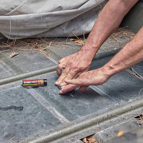 Flex Seal Epoxy Ultimate Putty Waterproof Adhesive, Dark Gray, 2 oz Stick - style: Putty Stick 2 oz