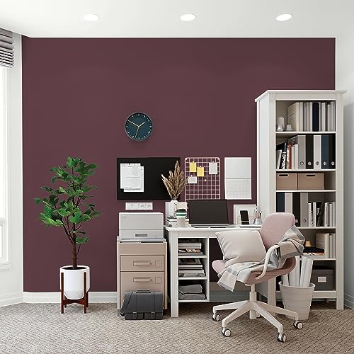 Glidden Total Interior Wall Paint & Primer All-in-One, Gooseberry/Purple, Flat, 1 Gallon - color: Gooseberry