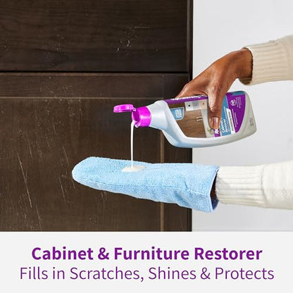 Rejuvenate Cabinet & Furniture Restorer 16 Oz, Crystal Clear Finish
