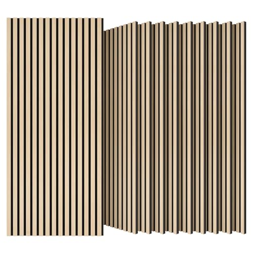 TONOR Wood Wall Panels for Interior Wall Decor-10 Pack 47.2" x 23.6" - color: Oak, size: 10 PCS